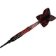 Дартси Mission LAVA 95% Tungsten, Scalloped, Black PVD + Red Coating, комплект 3 шт., soft-tip - изображение 3