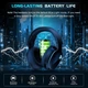 Беспроводная игровая гарнитура Gtheos Captain 300, 2.4 ГГц USB, Bluetooth, 3.5 мм, съемный микрофон - изображение 3