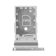 Держатель SIM-карты Samsung S911 Galaxy S23 / S916 Galaxy S23 Plus, Серебряный - 386890 - изображение 2