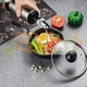 Стеклянная бутылка с дозатором 350 мл , набор 2 шт — емкость для масла, уксуса, соусов, сиропа и жидкостей, кухонные флаконы с носиком, распылитель, кухонный диспенсер - изображение 8