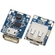 Мини-модуль питания-зарядки от 18650 с USB-microUSB 1А - 415294 - изображение 1
