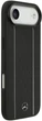 Etui Mercedes Leather Star Pattern Stripes MagSafe do iPhone Air Black (3666339508326) - obraz 5