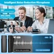 Беспроводные петличные микрофоны Sjpzwcrl Dual Wireless Lavalier Microphone для iPhone/iPad/Android/камера, 2.4G - изображение 5