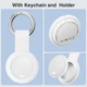 Умный трекер Fitabok Smart Tracker Tag 4-Pack для Apple Find My, Bluetooth маячок с чехлом - изображение 2