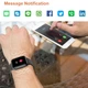 Смарт-часы Yamay SW023 с мониторингом здоровья совместимы с iOS, IP68, пульсометр, трекер сна, шагов, калорий, Bluetooth - изображение 3