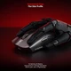Ігрова бездротова миша Kysona Jupiter SE Black PAW3311, 24000 DPI, 300mAh, 2.4G/Bluetooth/Кабель - зображення 4