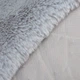 Ткань искусственный мех Ивона 650 гр/м2 180 см для шуб, жилетов, сумок, покрывал и декора серое м.п. - изображение 3