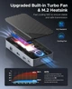 USB-C концентратор з корпусом для M.2 NVMe SSD 10 Гбіт/с ORICO - зображення 4