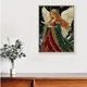 Набор для вышивки крестом JOZYSH «Ангел рождественской ночи» 14CT, 30x40 см, канва Аида с нанесенным рисунком - изображение 6