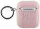 Чехол Karl Lagerfeld Monogram Choupette Head для Apple AirPods 1 / 2 Pink (3666339283711) - зображення 2