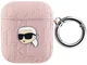 Чехол Karl Lagerfeld Monogram Karl Head для Apple AirPods 1 / 2 Pink (3666339283759) - зображення 1