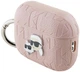 Чехол Karl Lagerfeld Monogram Karl & Choupette Head для Apple AirPods Pro 2 Pink (3666339283704) - зображення 2