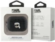 Чехол Karl Lagerfeld Monogram Monogram Karl Head для Apple AirPods Pro 2 Black (3666339283667) - зображення 4