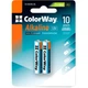 Батарейка ColorWay Alkaline Power AAA/LR03 BL 2шт - зображення 1