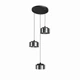 Люстра подвесная DUSHA MS241-D3 x GX53 черный/дымчатый LIGHT SET - изображение 1