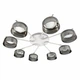 Люстра потолочная DUSHA MS228 - 8 x GX53 белый/дымчатый LIGHT SET - изображение 1