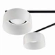 Люстра потолочная DUSHA MS228 - 8 x GX53 черный/молочный LIGHT SET - изображение 2