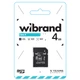 Карта пам'яті microSDHC Wibrand 4Gb class 4 (SD-адаптер) - зображення 2