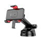 Автотримач для телефона HOCO H22 Dragon automatic clamping car holder(center console) Red Black - изображение 3