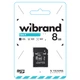 Карта памяти microSDHC Wibrand 8Gb class 4 (SD-адаптер) - изображение 2