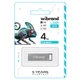 Флеш-накопитель Wibrand USB 2.0 Chameleon 4Gb серебристый - изображение 2