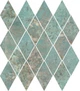 Мозаїка Dune 188716 Amazonite Diamonds 23*25 зелена керамограніт - зображення 1