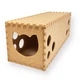 Домик - туннель трансформер для котиков CAT IN BOX - карамель - изображение 2