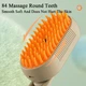 Паровая щетка массажер спрей 3 в 1 PET SPRAY MASSAGE BRUSH для вычесывания собак и кошек с паровым распылителем с ручкой - бежевая - изображение 4
