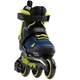 Дитячі ролики Rollerblade Microblade 3WD blue royal-lime розмір 33-36.5 (smj817) - зображення 3