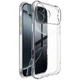 Противоударный чехол с усиленными углами для iPhone 17 Pro прозрачный силиконовый бампер - изображение 1