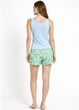 Пижама Primark Cotton Vest And Short Pyjamas XXS комплект для дома и сна Голубой (9023) - изображение 3