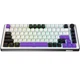 Ігрова клавіатура HATOR Hellyberry HK75 Wireless White-Violet (HK75_Wireless) - зображення 2