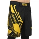 Шорты для смешанных единоборств Zelart Fistrage 4178 размер L (48-50) Black-Yellow - изображение 3