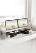 Настільна підставка для монітора OfficePro MR177DW Dark Wood/Black - изображение 6