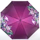 Атласна жіноча складна парасолька Антивітер Trust повний автомат з квітами - зображення 3