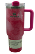 Термос термокружка Stanley Quencher H2.0 Tumbler из нержавеющей стали Pink Marble 1,18 л KT7001922 - изображение 2