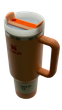 Термос термочашка Stanley Quencher H2.0 Tumbler з нержавіючої сталі Orange 1,18 л KT7001921 - зображення 6