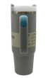 Термос термокружка Stanley Quencher H2.0 Tumbler из нержавеющей стали Grey 0,88 л KT7002002 - изображение 4