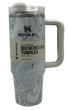 Термос термокружка Stanley Quencher H2.0 Tumbler из нержавеющей стали Gray Marble 0,88 л KT7002011 - изображение 2