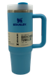 Термос термокружка Stanley Quencher H2.0 Tumbler из нержавеющей стали Sky Blue 0,88 л KT7002005 - изображение 2