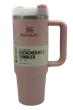 Термос термочашка Stanley Quencher H2.0 Tumbler Pink 0,88 л з нержавіючої сталі KT7002021 - зображення 3