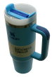 Термос термокружка Stanley Quencher H2.0 Tumbler из нержавеющей стали Sky Blue 0,88 л KT7002005 - изображение 6