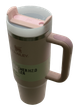 Термос термочашка Stanley Quencher H2.0 Tumbler Pink 0,88 л з нержавіючої сталі KT7002021 - зображення 6