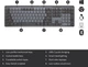 Клавиатура Logitech MX Mechanical Wireless Illuminated Performance Graphite Graphite Tactile Quiet (920-010757) [79480] - изображение 9