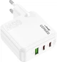 Ładowarka Gepard CCA 65W 2xUSB-C + USB-A White (GEP CH65P3CCA) - obraz 2