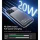 Зовнішній акумулятор Choetech Magnetic Wireless B738-BK 5000mAh 20W Black [123965] - зображення 5