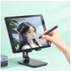 Стилус HOCO GM111 Cool dynamic series 3-in-1 passive universal capacitive pen Black - изображение 6