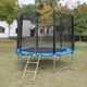 Батут с защитной сеткой Let'sGo, 10" (305 см), синий (LG10-305) - изображение 4