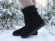 Угги Fashion С748 черные женские натуральная замша 36 23,5 см - изображение 1