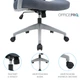 Крісло офісне OfficePro Harmony OC310-G-G-G - изображение 15